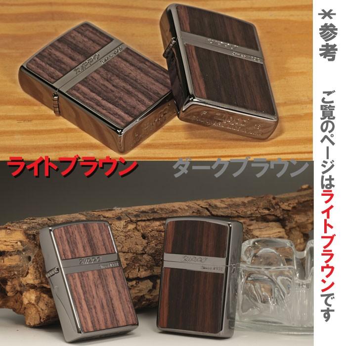 ZIPPO（ジッポー） ジッポーライターネオブラック ウッドシリーズ