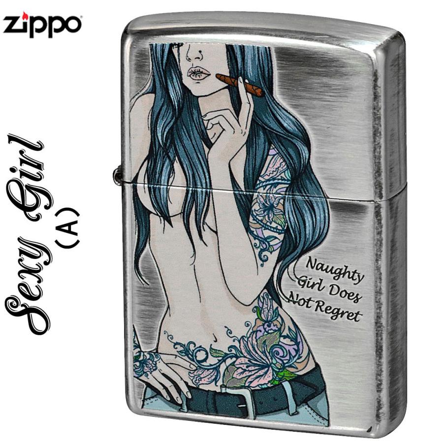 ZIPPO（ジッポー） ジッポーライターSEXY GIRL セクシーガール 銀