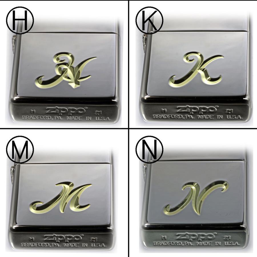 ZIPPO zippo(ジッポーライター)イニシャルZIPPO V刃彫刻