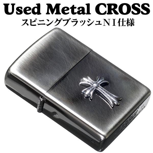 クロスフェイス　ユーズド加工　zippoライター ZIPPO公式旗艦店】クロスオブフェイス(アンティークシルバー