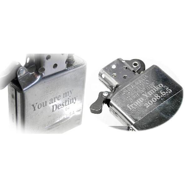 zippo (ジッポライター)インサイドユニット(オイルを入れるタンク)名入れ代金(片面) 記念品 御祝 プレゼント ※工賃のみ|jackal|03