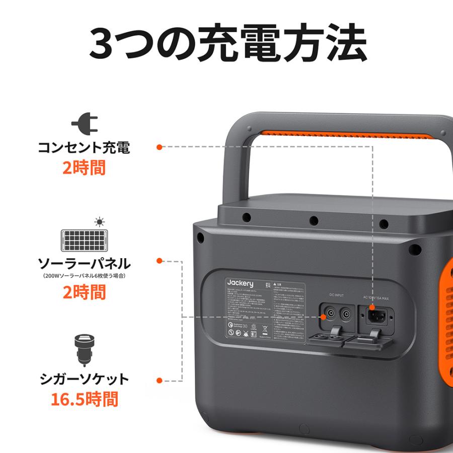 Jackery ポータブル電源 Pro 大容量 Wh 急速充電 家庭