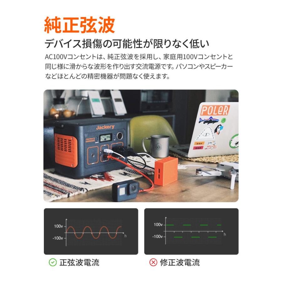 Jackery Jackeryポータブル電源 400 大容量 車中泊 112200mAh Jackery Jackeryポータブル電源 400 大容量 車中泊 112200mAh