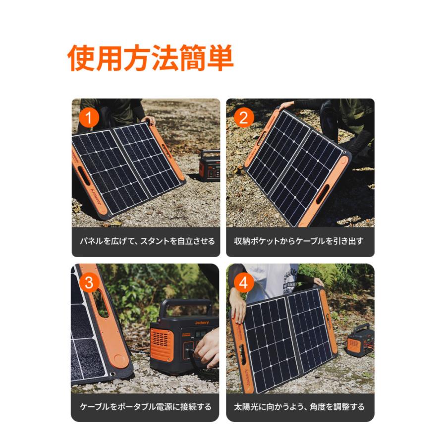 Jackery SolarSaga 60 ソーラーパネル 68W ソーラーチャージャー Jackery SolarSaga 60 ソーラーパネル 68W ソーラーチャージャー