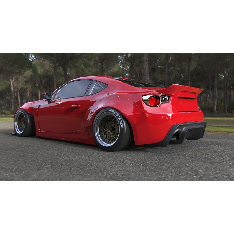 最終処分セール ZN6 86 / ZC6 BRZ リアウイング ver.3 TRA京都