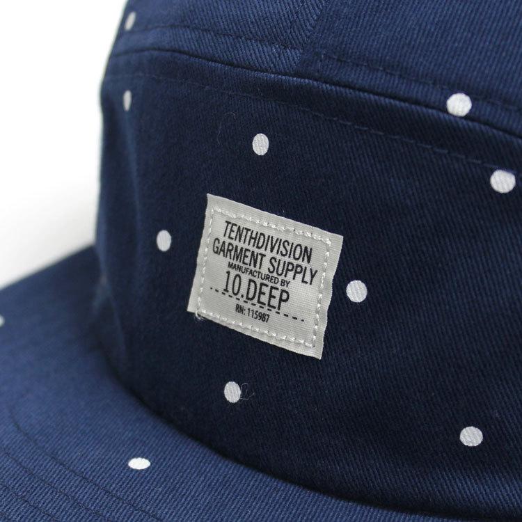 10DEEP JET CAP CAMP 帽子 ドット アジャスター キャップ ダンス シンプル ストリート スケート ブランド 男女兼用 スケボーキャップ メンズ レディース｜jackhood｜03