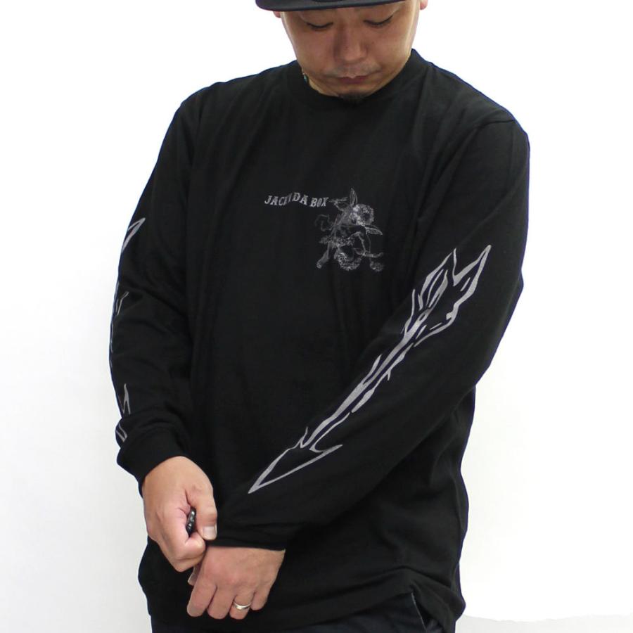 ロンT 長袖 Tシャツ Jack'n da Box ジャッキンダボックス TRIANGEL EYE ストリート スケート ファッション 大きいサイズ 10代 20代 30代 40代 50代 60代 70代｜jackhood｜05