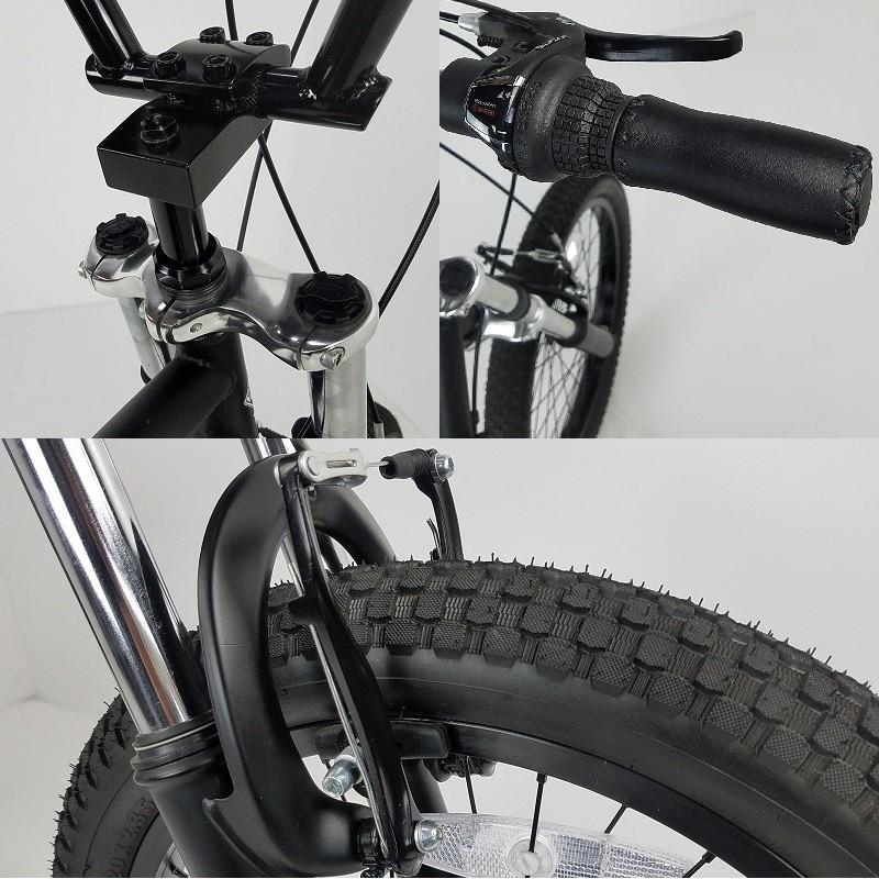 【１週間前後でお届け】【マットオリーブ】fivecard-bike バニーホップ フリーキーモトバイク ２０インチ フルサスペンション ギヤ付き 湘南の自転車｜jackpot-shonan｜07