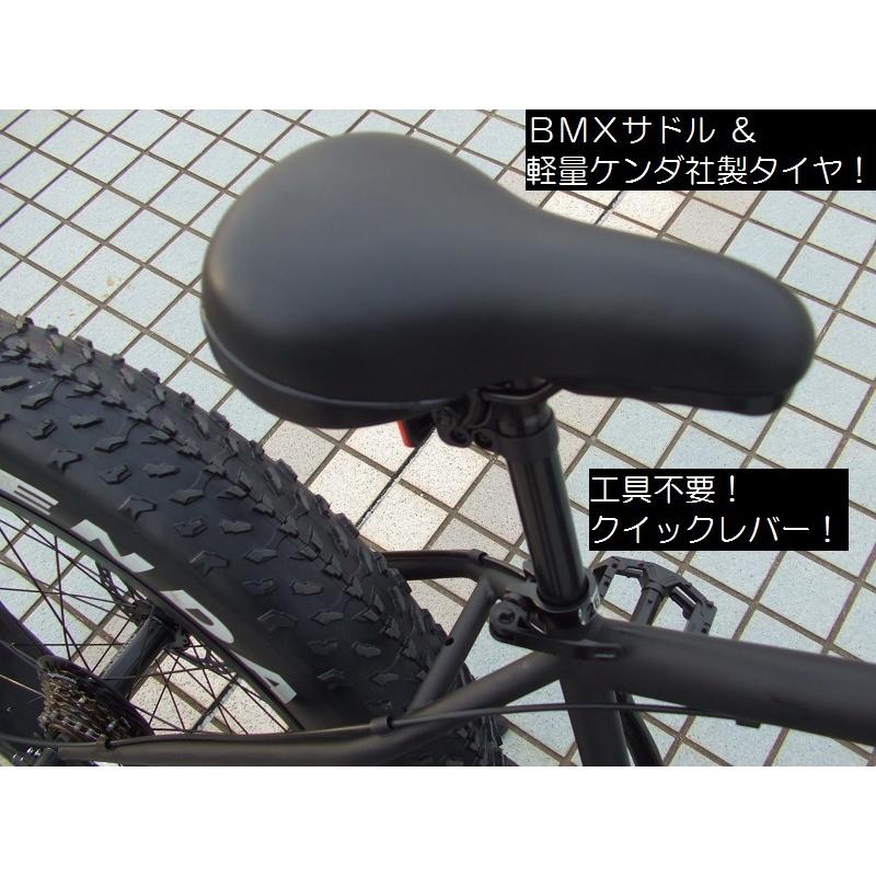 【６月上旬入荷予約！】期間限定10％OFF！定価70,000円　マットオリーブ×ライム　モンスターフット ＢＭＸ26インチ ファットバイク ビーチクルーザー｜jackpot-shonan｜09