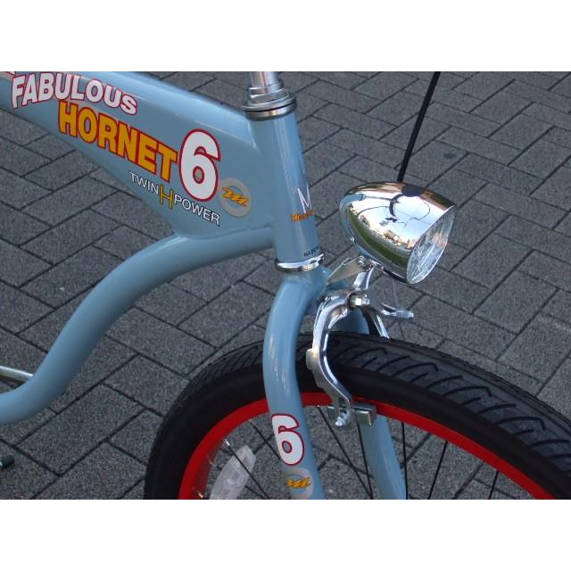 ビーチクルーザー砲弾型ライトバレットLEDライト(キャリパー取付けタイプ)自転車ライト|jackpot-shonan|06
