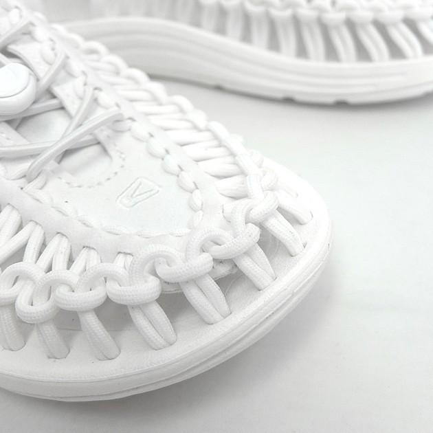 キーン ユニーク モノクローム メンズ レディース KEEN UNEEK MONO PACK STAR WHITE 1014098 1014100 ホワイト 白 サンダル スニーカー アウトドア キャンプ｜jackpot-store｜05