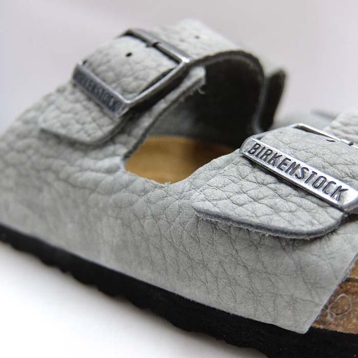 BIRKENSTOCK ARIZONA SFB 1019031[ビルケンシュトック アリゾナ ソフトフットベッド][サンダル/メンズ/ヌバックレザー/グレー/狭幅/2021春夏]｜jackpot-store｜07