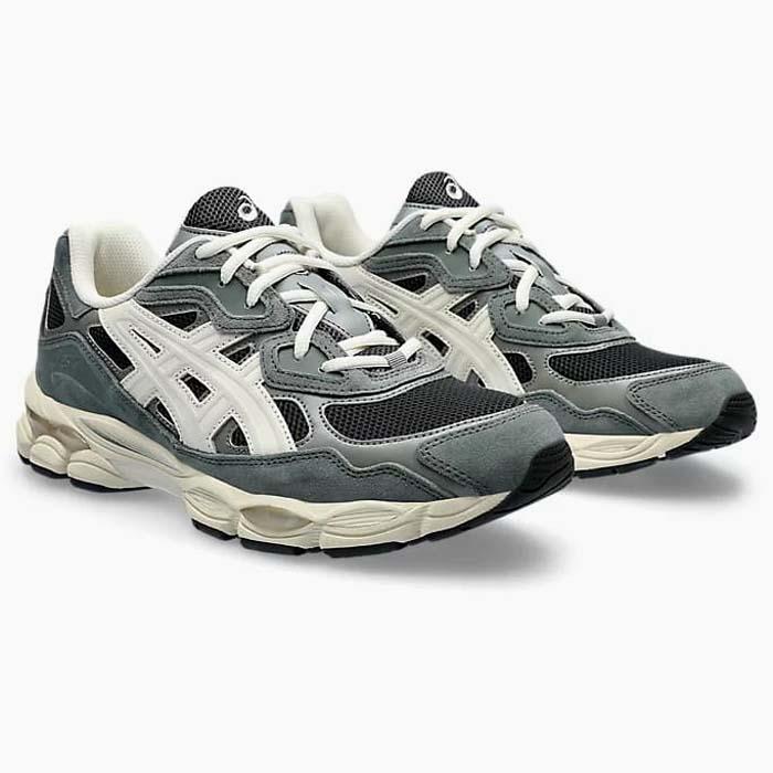 ASICS GEL-NYC 1203A383.002 アシックス ゲル エヌワイシー メンズ レディース スニーカー 黒 グレー モスグリーン｜jackpot-store｜03