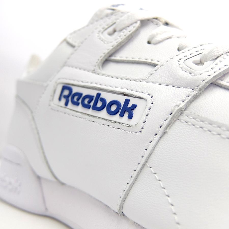 Reebok（リーボック） REEBOK CLASSIC クラシック スニーカー WORKOUT PLUS 2759 ホワイト/ブルー ...