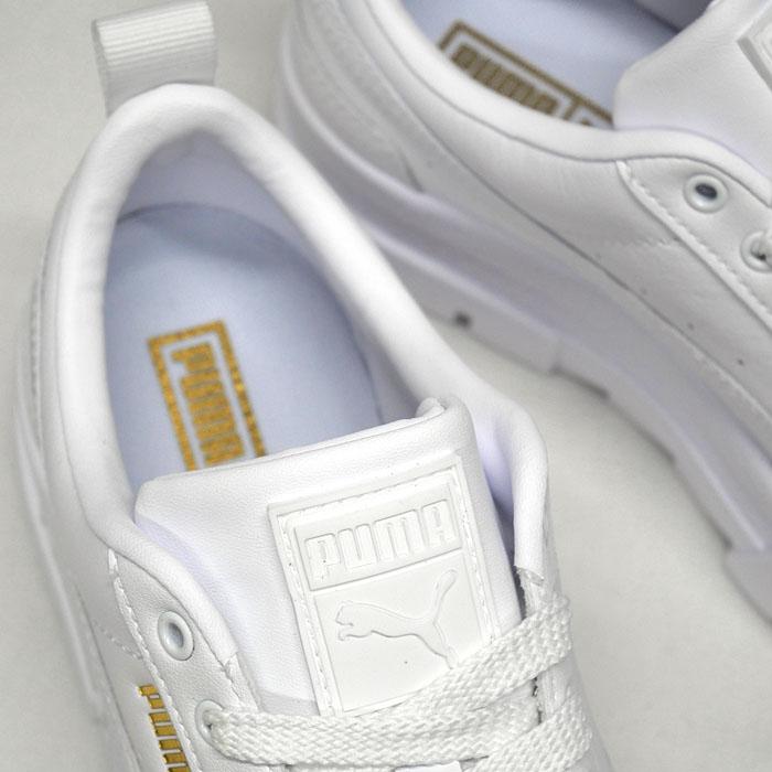 PUMA（プーマ） 毎日発送 PUMA MAYZE CLASSIC W 384209-01 メイズ クラシック ウィメンズ 白 スニーカー ...