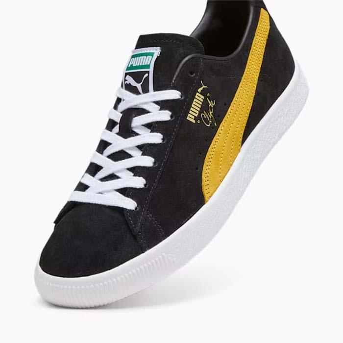 プーマ クライド オリジナル PUMA CLYDE OG 391962-05 メンズ スニーカー 黒 黄色 スエード｜jackpot-store｜11