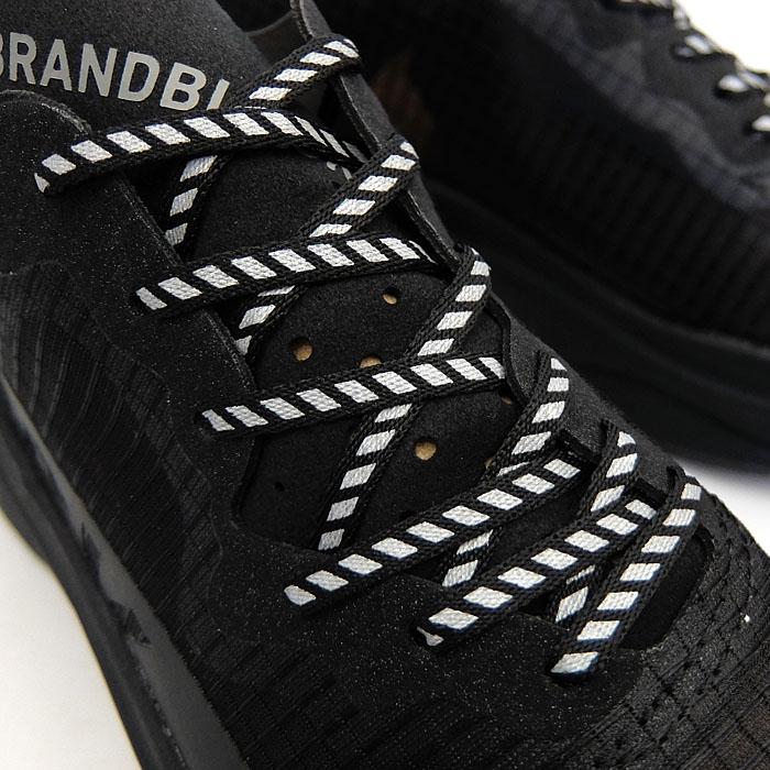 ブランドブラック メンズ レディース スニーカー カイトレーサー BRANDBLACK KITE RACER BLACK 427BB-OG-BLK 黒 オールブラック 厚底 並行輸入品｜jackpot-store｜04