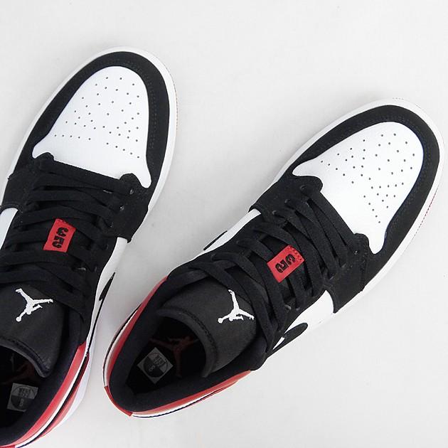 Nike Air Jordan 1 Low Black Toe ナイキ エアジョーダン 1 ローカット 116 White Black Gymred メンズ スニーカー 白黒赤 つま黒 Jackpot Store 通販 Yahoo ショッピング