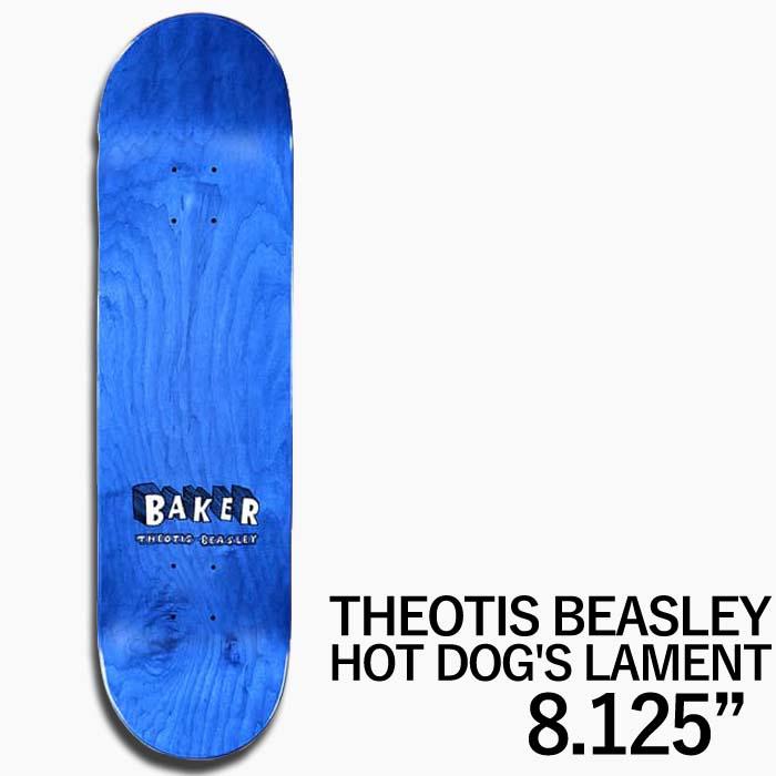 スケボー デッキ 8 8.125 BAKER SKATEBOARDS PRO DECK ベーカー スケートボード プロモデル ベイカー 8.0