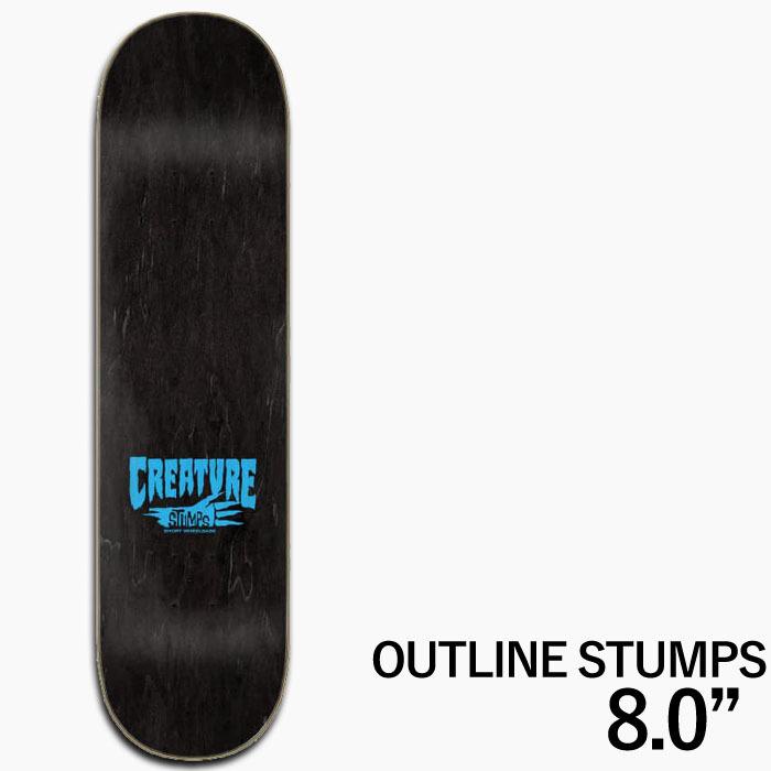 CREATURE（クリーチャー） 【スケボー デッキ 8.0】CREATURE LOGO DECK