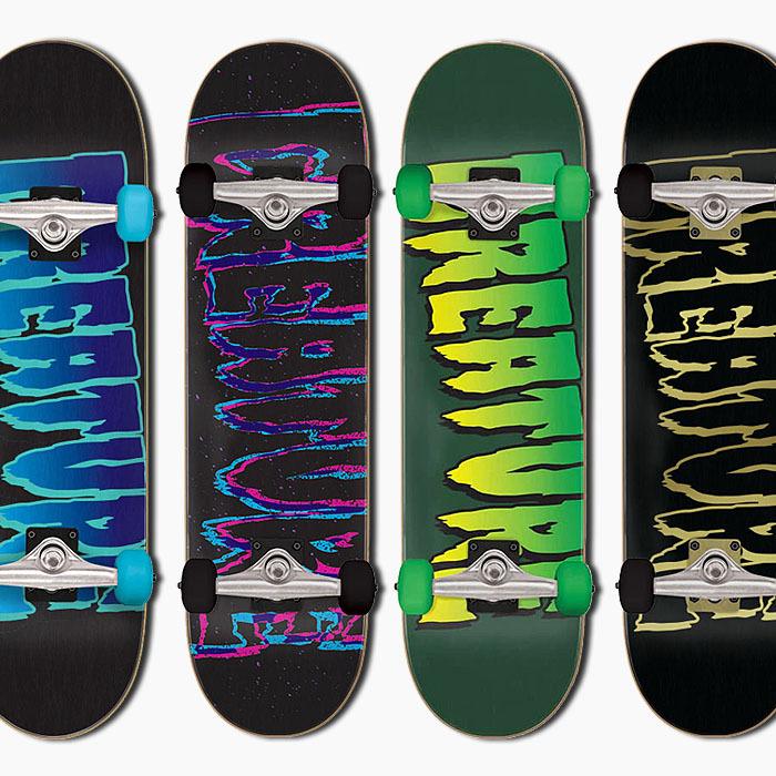 スケボー コンプリート 7.5 7.75 8.0 8.25】CREATURE COMPLETE LOGO  