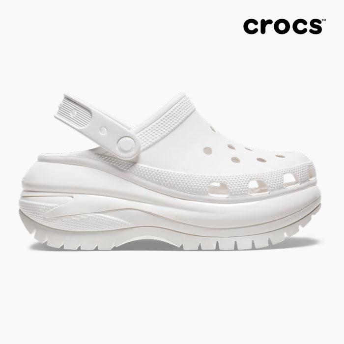 crocs（クロックス） メガクラッシュ クロッグ CROCS MEGA CRASH CLOG WHITE 207988 100 サンダル ...