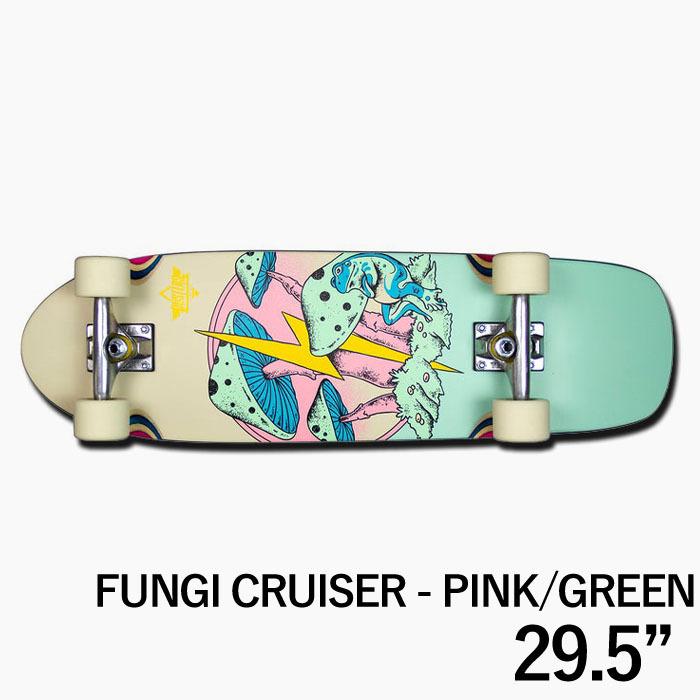 DUSTERS FUNGI CRUISER 29.5インチダスターズ クルーザー スケボー クルーザー コンプリート】DUSTERS FUNGI CRUISER 29.5