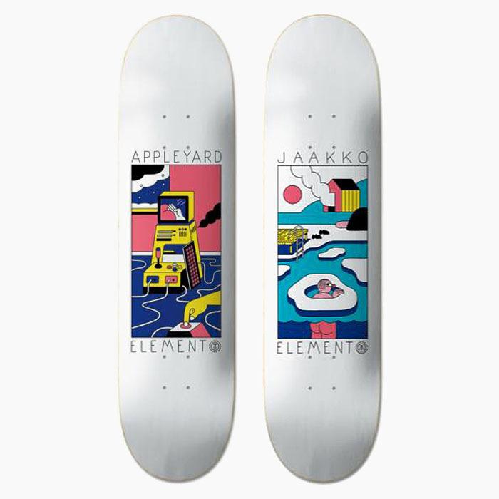 ELEMENT エレメント サイズ8.25 スケートボード スケボー デッキ ELEMENT（エレメント） 【スケボー デッキ 8.25】ELEMENT PRO DECK