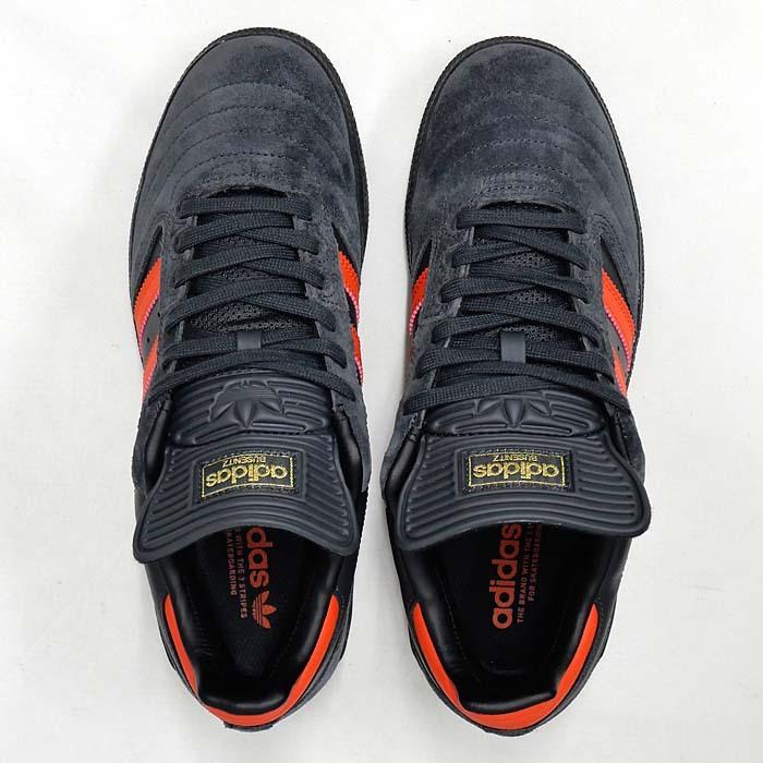 【並行輸入品】ADIDAS SKATEBOARDING BUSENITZ GW3111[アディダス スケートボーディング ブセニッツ][メンズ/スケシュー/スニーカー/黒オレンジ/スエード/SB]｜jackpot-store｜02