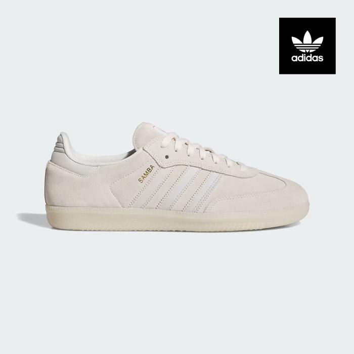 1世帯1足限り アディダス サンバ レディース メンズ スニーカー ADIDAS SKATEBOARDING SAMBA ADV JP5860 ベージュ 白 グレー スエード ローカット スケシュー SB | adidas Originals