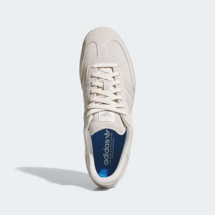 1世帯1足限り アディダス サンバ レディース メンズ スニーカー ADIDAS SKATEBOARDING SAMBA ADV JP5860 ベージュ 白 グレー スエード ローカット スケシュー SB | adidas Originals | 13