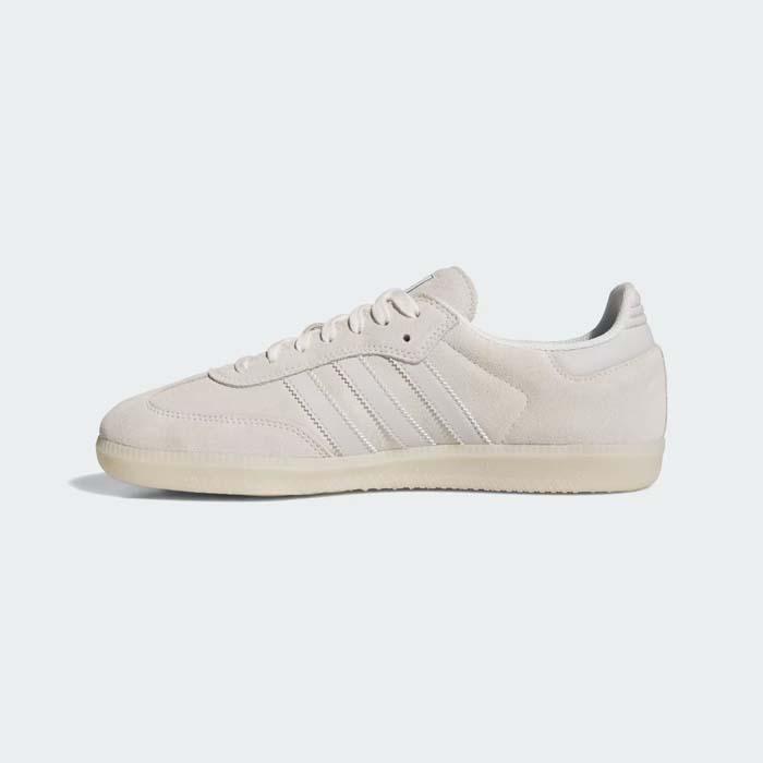 1世帯1足限り アディダス サンバ レディース メンズ スニーカー ADIDAS SKATEBOARDING SAMBA ADV JP5860 ベージュ 白 グレー スエード ローカット スケシュー SB | adidas Originals | 17