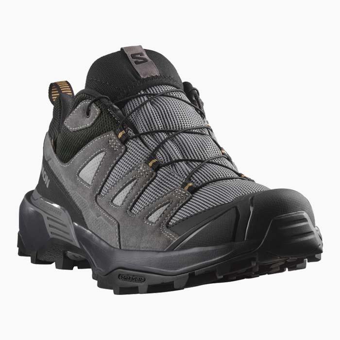 SALOMON GORE-TEX ハイカットシューズ グレー SALOMON（サロモン） 毎日発送 メンズ ハイキングシューズ 新作