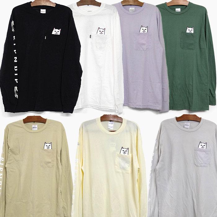 RIPNDIP（リップンディップ） RIPNDIP LORD NERMAL POCKET L/S TEE 