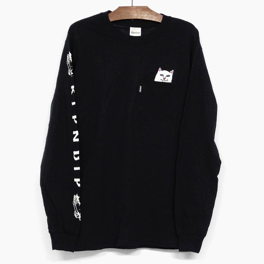 RIPNDIP（リップンディップ） RIPNDIP LORD NERMAL POCKET L/S TEE 