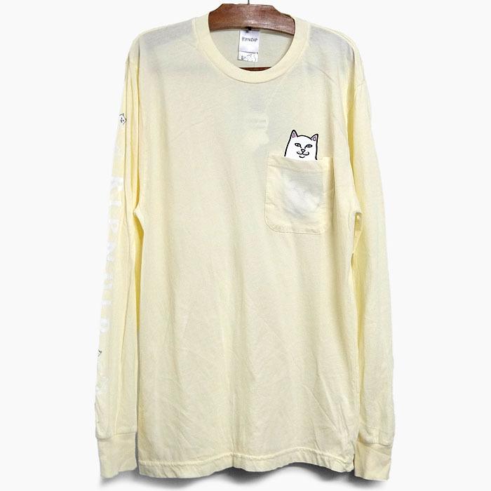 RIPNDIP（リップンディップ） RIPNDIP LORD NERMAL POCKET L/S TEE 
