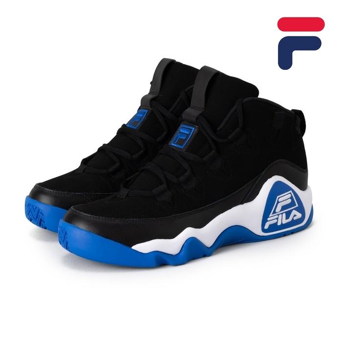 毎日発送 フィラ FILA メンズ レディース スニーカー GRANT HILL 95/25 グラントヒル 復刻 ハイカット バスケットシューズ シグネチャーモデル 黒 MFW25056 018 NBA 靴 FILA（フィラ） 毎日発送 メンズ レディース スニーカー GRANT HILL 95