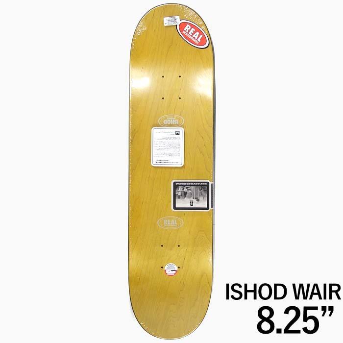 スケボー デッキ 8.25】REAL SKATEBOARDS ISHOD WAIR CUSTOMS TWIN