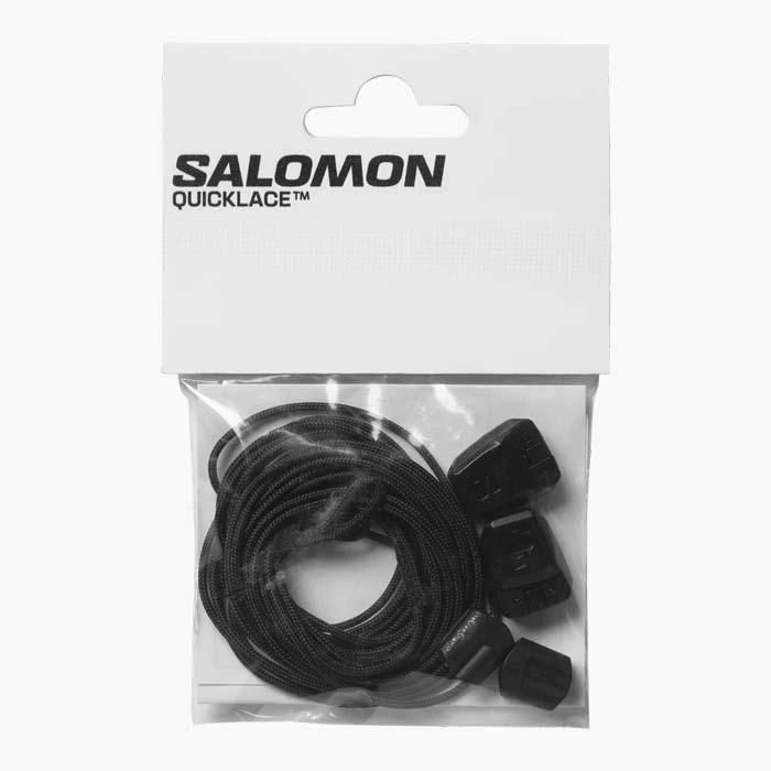 新品ROUZEクイックレース RZ222Q BLACK 軽量ブラック26.5cm SALOMON サロモン 靴ひも QUICKLACE KIT クイックレース キット