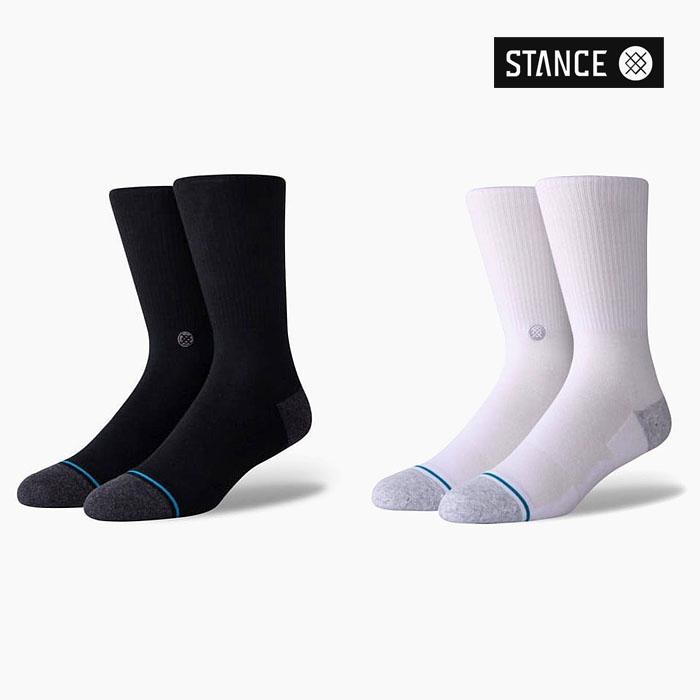 Stance Socks Icon St 0 A546ais2 スタンス アイコン クルーソックス スタンス ソックス 靴下 ビジネス メンズ レディース 白 黒 クルー丈 インフィニット Stancesocks003 Jackpot Store 通販 Yahoo ショッピング