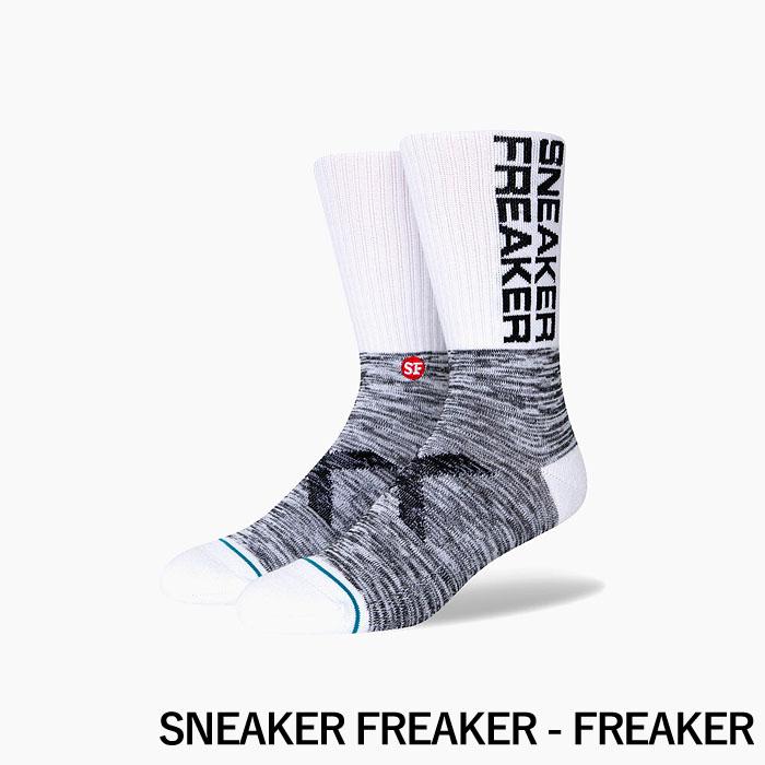 STANCE SNEAKER FREAKER[スタンスソックス メンズ 靴下][スニーカーフリーカー/スタンス/ソックス/コラボ/STANCEソックス/紳士用/白/黒/コラボ/クルー丈]｜jackpot-store｜05