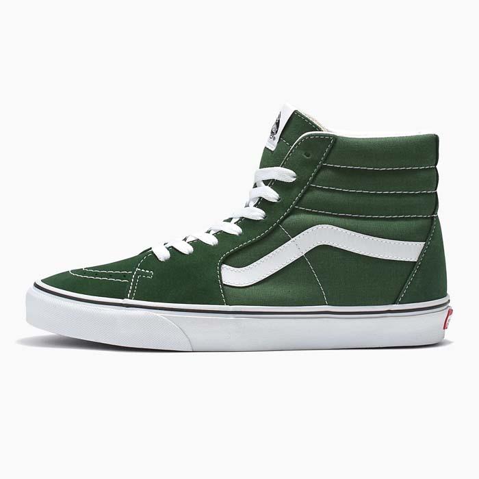 VANS / ハイカットスニーカー/Skate sk8 Hi SK8-HI バンズ スケートハイ 緑 VANS VN0005U96QU ヴァンズ スニーカー
