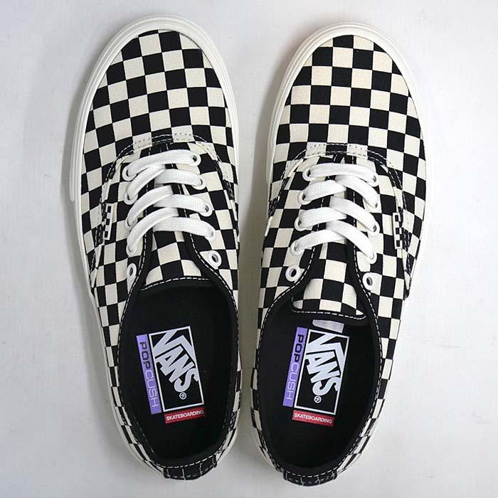 バンズ オーセンティック スケート VANS SKATE AUTHENTIC VN0A5FC8FS8 ヴァンズ/スニーカー/スケシュ−/レディース/チェッカーボード柄/プロ/PRO/USA企画｜jackpot-store｜03