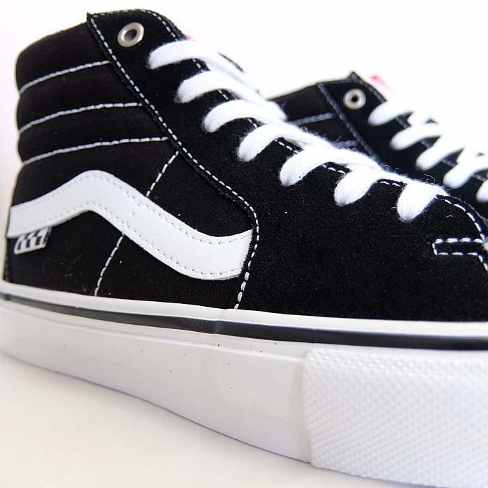 毎日発送 バンズ スケート スケートハイ VANS SKATE SK8-HI VN0A5FCCY28 メンズ レディース キッズ ヴァンズ スニーカー ハイカット 黒白｜jackpot-store｜07