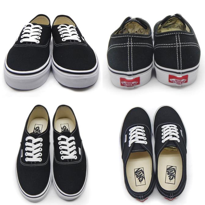 毎日発送 バンズ オーセンティック VANS AUTHENTIC VN000EE3BLK ブラック ヴァンズ スニーカー メンズ レディース キッズ 黒白 キャンバス US企画｜jackpot-store｜18