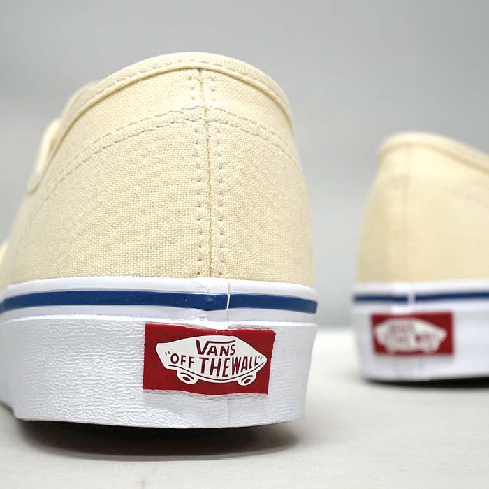 毎日発送 バンズ オーセンティック VANS AUTHENTIC VN000EE3WHT ヴァンズ スニーカー メンズ レディース アイボリー 白 ナチュラル ベージュ キャンバス US企画｜jackpot-store｜26