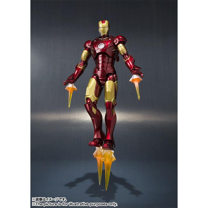 【再販】S.H.Figuarts アイアンマン マーク3の画像