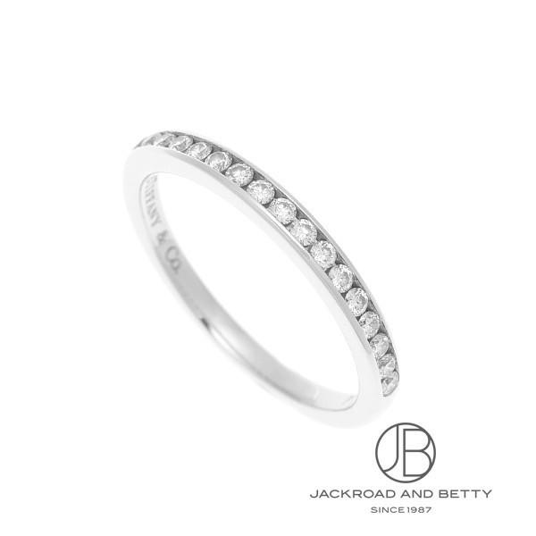 ティファニー Tiffany ジュエリー Co ハーフエタニティチャネルバンドダイヤリング 中古 ファッション ジュエリー 指輪 ブランドジュエリー ジャックロード