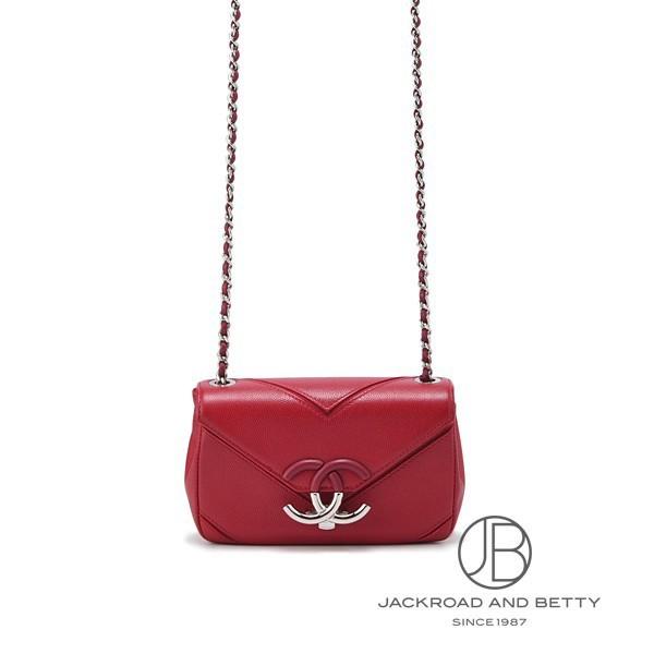 国内在庫 シャネルchanel ミニチェーンショルダーレッド中古その他 感謝の声続