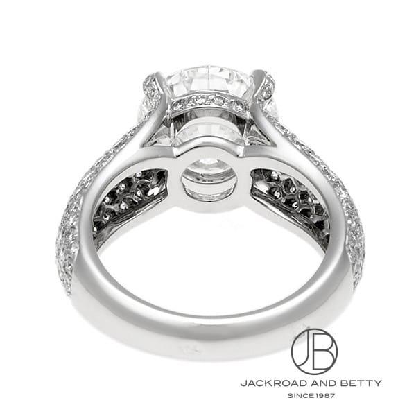 カルティエ CARTIER 3.54ct G VVS1 ソリテール ダイヤ リング ＃51 中古 ジュエリー ブランドジュエリーの画像